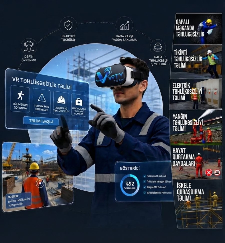 VIRTY TECH VR Təhlükəsizlik Təlimi